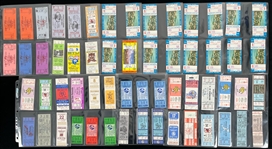 1970s-1980s Notre Dame Oregon Florida Ball State and More Full Football Tickets (Lot of 76)