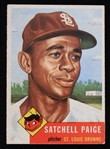 1953 Satchell Paige St. Louis Browns Topps Trading Card #220