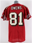 2003 Terrell Owens San Francisco 49ers Jersey