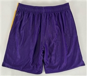 2008-10 Los Angeles Lakers Practice Shorts Attributed to Kobe Bryant (MEARS LOA)