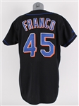 1999 John Franco New York Mets Game Worn Alternate Jersey (MEARS LOA)