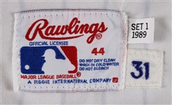 1989 Jack DiLauro New York Mets Signed 1969 20th Anniversary Home Uniform (MEARS LOA/JSA)