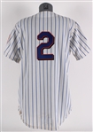 1999 Bobby Valentine New York Mets Signed Game Worn Home Jersey (MEARS LOA/JSA)