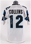 1995 Kerry Collins Carolina Panthers Signed Inaugural Season Preseason Jersey (MEARS LOA/JSA)