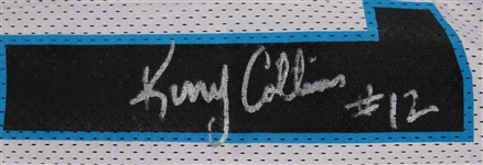 1995 Kerry Collins Carolina Panthers Signed Inaugural Season Preseason Jersey (MEARS LOA/JSA)