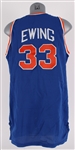 1986-87 Patrick Ewing New York Knicks Game Worn Raod Jersey (MEARS A10)