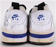 1995-96 Tom Gugliotta Minnesota Timberwolves Signed Nike Game Worn Basketball Sneakers (MEARS LOA/JSA)