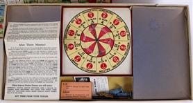 1937 Melvin Purvis' G-Men Detective Board Game by Parker Brothers 