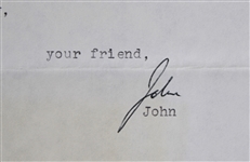 1992 John Wayne Gacy Signed Correspondence + Photocopied Prison Art Sheet (JSA)