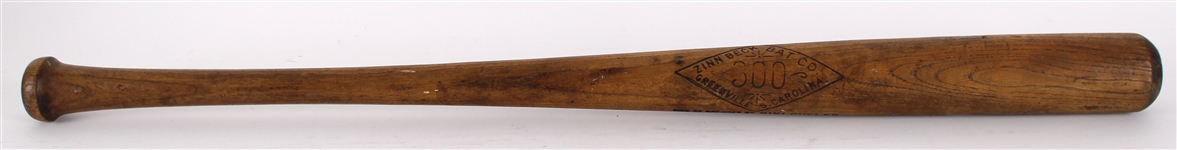 1925-29 Kiki Cuyler Pirates / Cubs Zinn Beck 300 Professional Model Bat (MEARS LOA) 