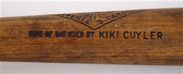 1925-29 Kiki Cuyler Pirates / Cubs Zinn Beck 300 Professional Model Bat (MEARS LOA) 