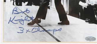 1976-1991 Bob Knight Indiana Hoosiers Signed 13x16 Framed Photo (Steiner / JSA)