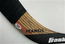1998-99 Ron Francis Carolina Hurricanes Signed Franklin Game Used Hockey Stick (MEARS LOA & PSA/DNA/JSA)