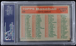 1959 Detroit Tigers Team Topps Trading Card #329 (NM-7)