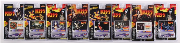 1997 KISS Johnny Lightning Racing Dream MOC Matchbox Cars - Lot of 8 w/ Bonus Photo Cards
