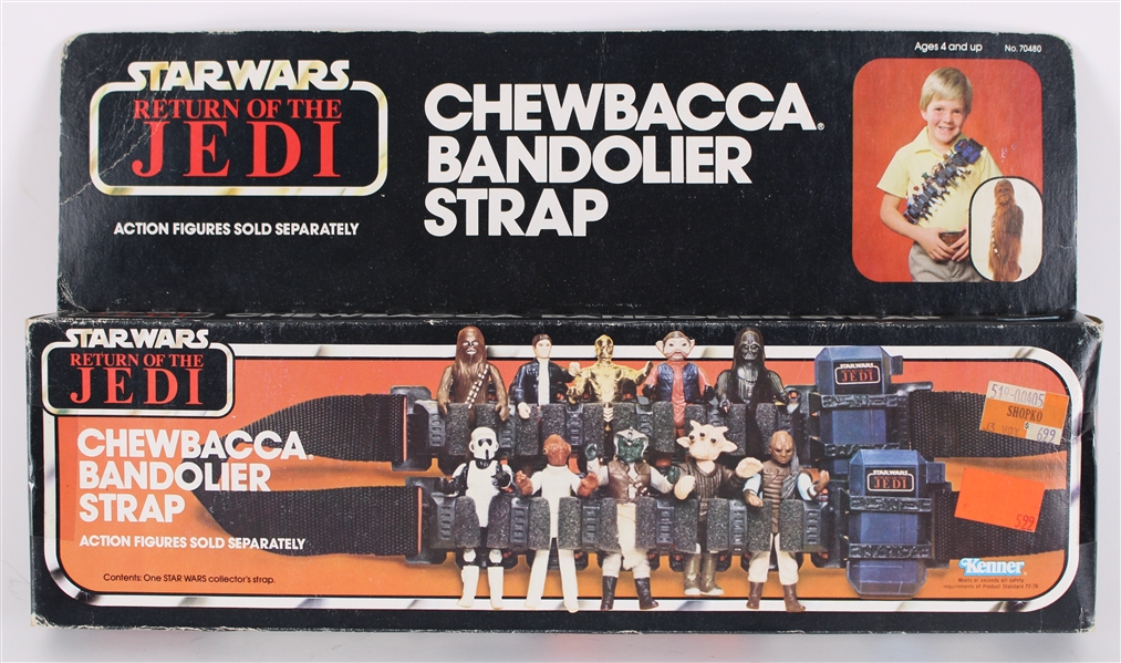 1983 Star Wars Return of the Jedi MIB Chewbacca Bandolier Strap
