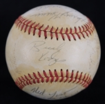 1981 Milwaukee Brewers Multi Signed Baseball w/ 18 Signatures Including Robin Yount, Paul Molitor, Harvey Kuenn & More (JSA)