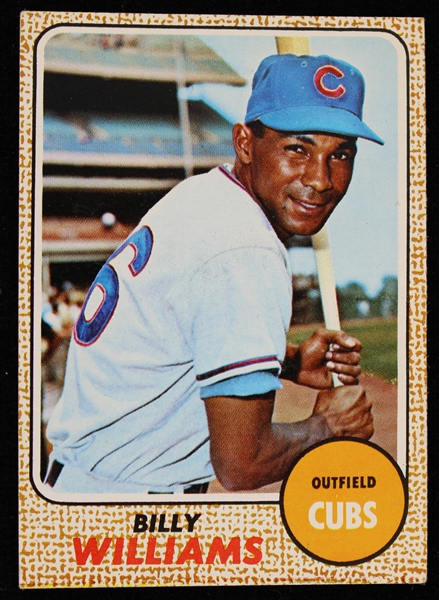 1968 Billy Williams Chicago Cubs Topps Trading Card #37