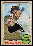 1968 Brooks Robinson Baltimore Orioles Topps Trading Card #20