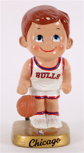 1969 Chicago Bulls 6.5" Gold Base Lil Dribbler Sports Specialties Figure