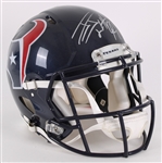 2016 JJ Watt Houston Texans Signed Full Size Riddell Helmet *JSA*