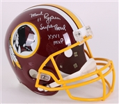 2016 Mark Rypien Washington Redskins Signed Full Size Display Helmet *JSA*