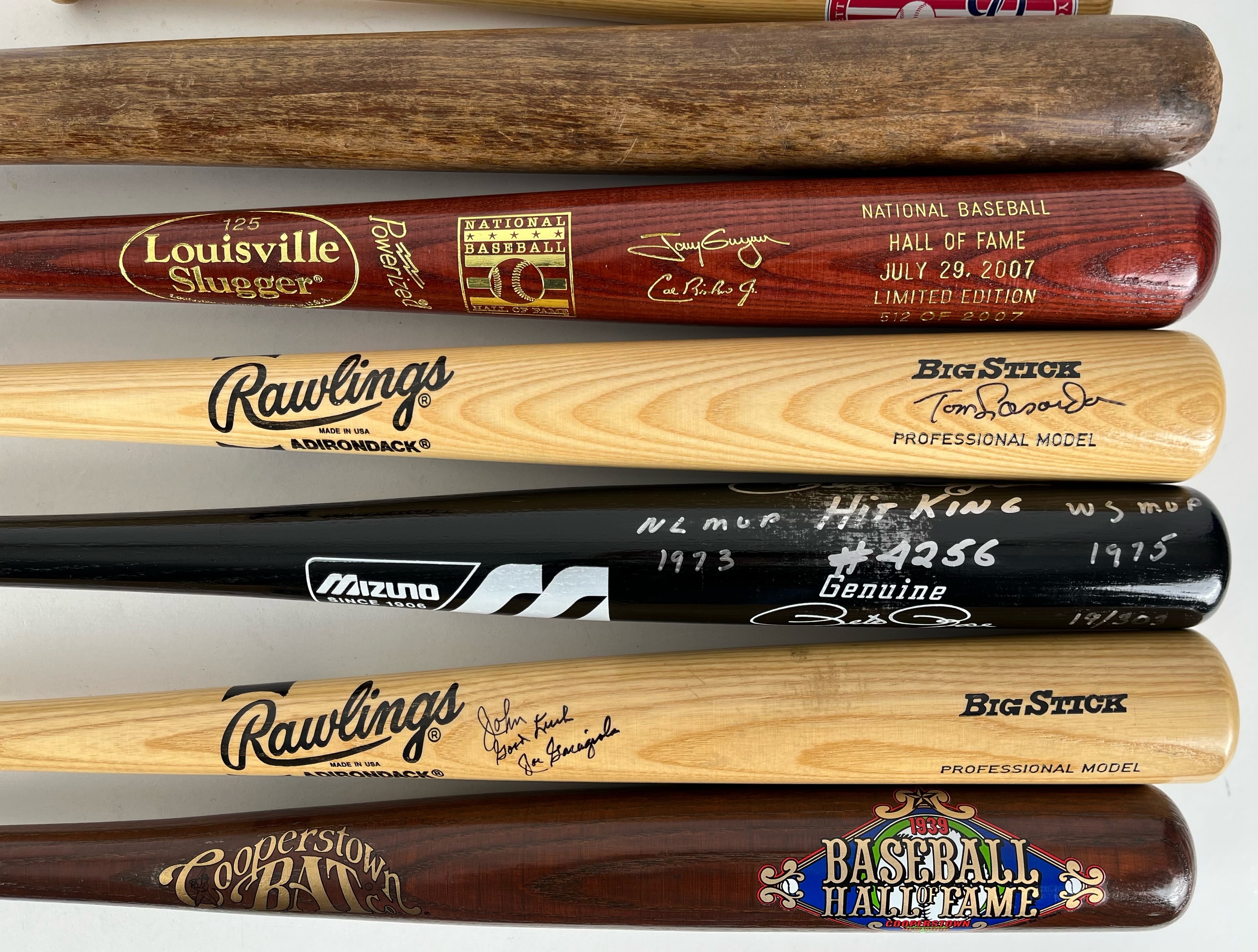 Bat 2000 Lot Detail - 1900's-2000's Baseball Bat Collection - Lot of 12 w/ 3 ...