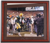2004 Brett Favre Green Bay Packers 21" x 25" Framed 200th Start Signed & Inscribed Photo (Favre Hologram)
