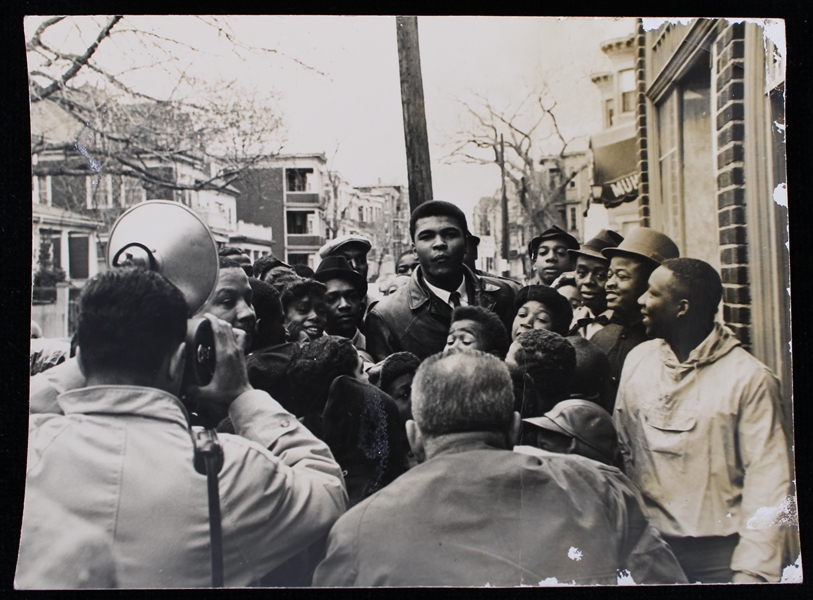 1960s Muhammad Ali 5"x7" B&W Photo