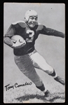 1941-52 Tony Canadeo Green Bay Packers 3.5"x5.5" B&W Photo Card