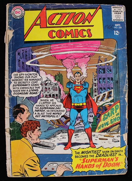 1965 DC Action Comics Issue No. 328