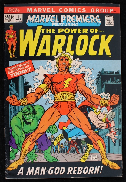 1972 Marvel Premiere Featuring The Power of Warlock Comic Issue No. 1