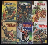 1962-1967 Gold Key Tarzan Comic Books (Lot of 6)