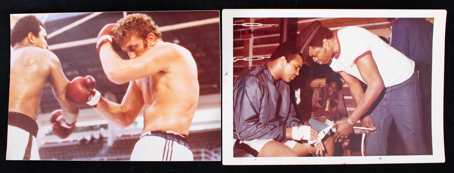 1960-70s Muhammad Ali 3"x5" Colored Photos (Lot of 2)