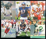 1980s-90s Joe Theismann Timmy Smith Washington Redskins and More Signed 8x10 Photos (Lot of 6) (JSA)