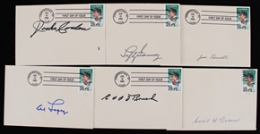 1930s-50s Lefty Gomez Philadelphia Athletics Joe Sewell Cleveland Indians  and More Signed Envelopes (Lot of 6) (JSA)