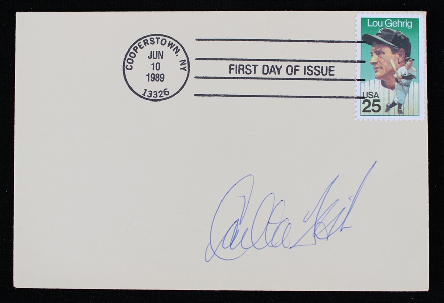 1969-1993 Carlton Fisk Boston Red Sox and Chicago White Sox Signed Envelope (JSA)
