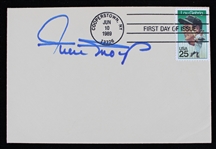 1951-73 Willie Mays San Francisco Giants and New York Mets Signed Envelope (JSA)