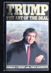 1987 Donald Trump 45th President of the United States Signed The Art of the Deal Hardcover Book (JSA)