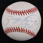 1995-99 Sammy Sosa Chicago Cubs Signed ONL Coleman Baseball *JSA*