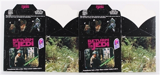1996 Taco Bell Star Wars Return of the Jedi Kids Meal Boxes Unused (Lot of 2)
