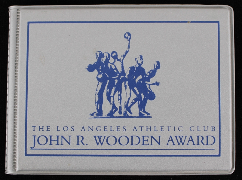 1991 John Wooden (d.2010) UCLA Signed Trading Card (JSA)