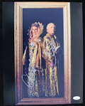 2010s Charlotte and Ric Flair Autographed 11"x14" Photo *JSA*