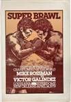 1979 Mike Rossman Victor Galindez 26" x 40" World Light Heavyweight Championship Fight Poster