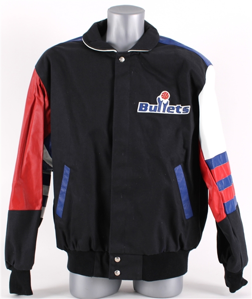1990s Washington Bullets Jeff Hamilton Fashion Jacket