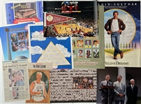 1990s NBA, MLB and Movie Posters Including 23x40 Matted USA Basketball Team (Lot of 20+)
