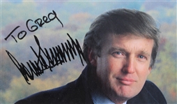 1989 Donald Trump 45th President of the United States Signed Trump The Game (JSA)