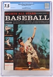 1958 Sports All Stars Baseball Volume 1 (CGC 7.5 Slabbed)