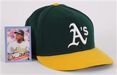 2019 Rickey Henderson Oakland Athletics Post Career Team Issued Cap (MEARS LOA/MLB Hologram)