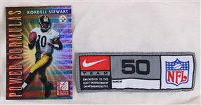 1999 Kordell Stewart Pittsburgh Steelers Road Jersey (MEARS A5)
